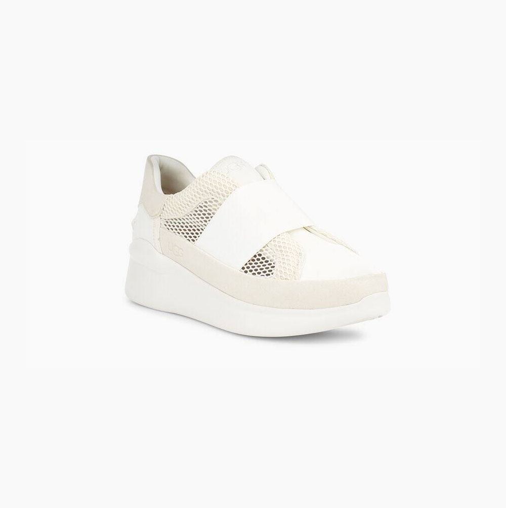 UGG Libu Lite White Sneakers for Women (DNCO89347)